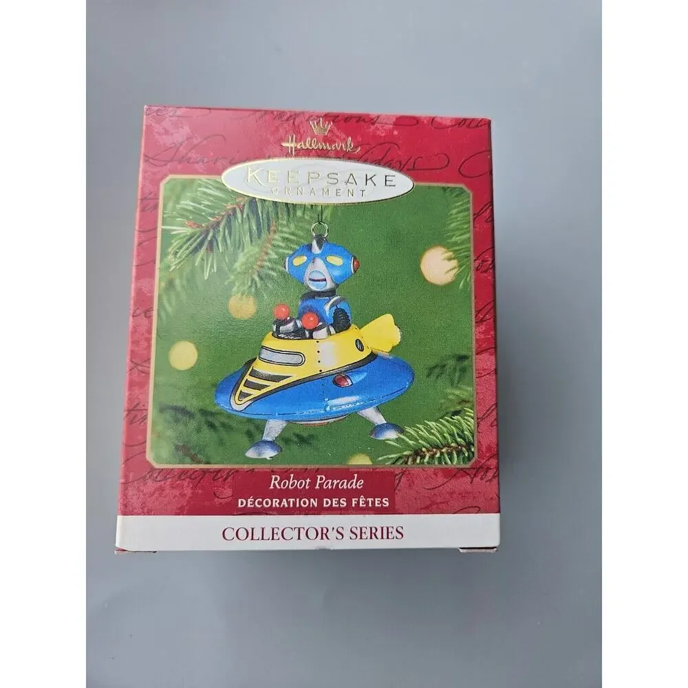 Vintage 2001 Hallmark Keepsake Ornament - Robot Parade 2nd in the Series